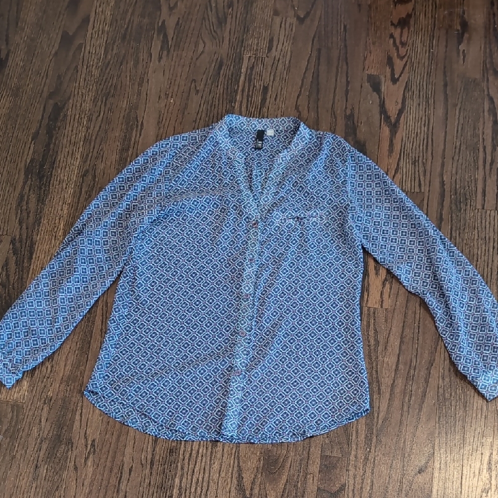 Kut From The Kloth Sheer Long Sleeve Blouse
